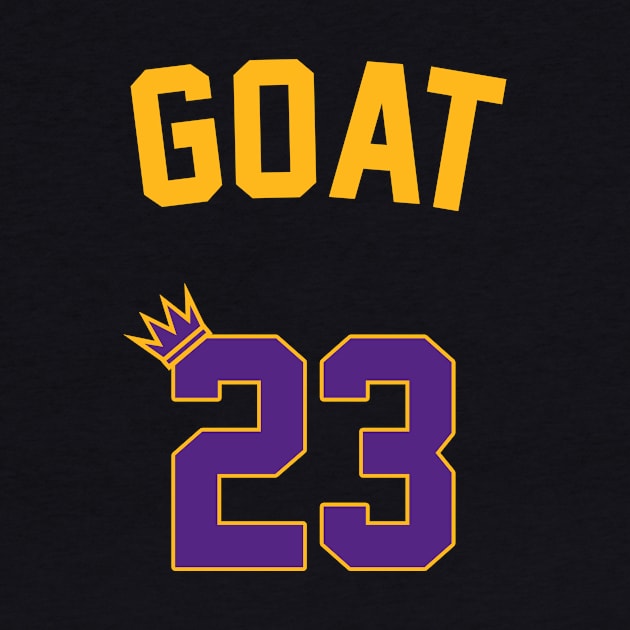 The Back of the GOAT's Jersey by InTrendSick